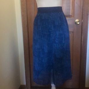 Lularoe midi skirt